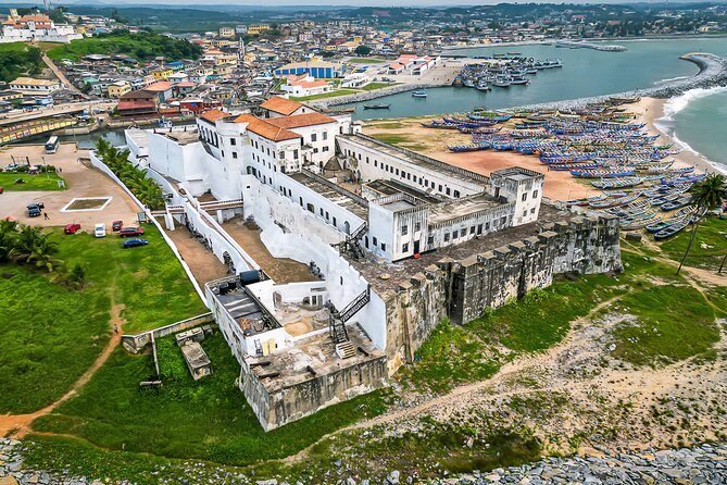 Cape Coast & Elmina Tour — Cape Coast Castle aerial view